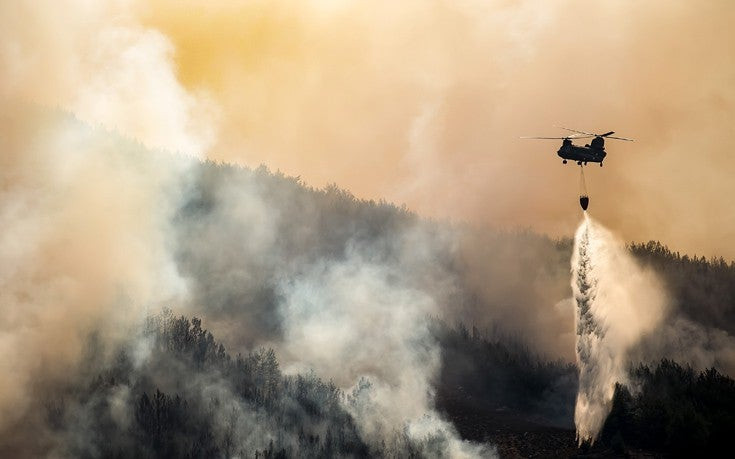 Πύρινα μέτωπα σε όλη την Ελλάδα – 84 φωτιές σε 24 ώρες